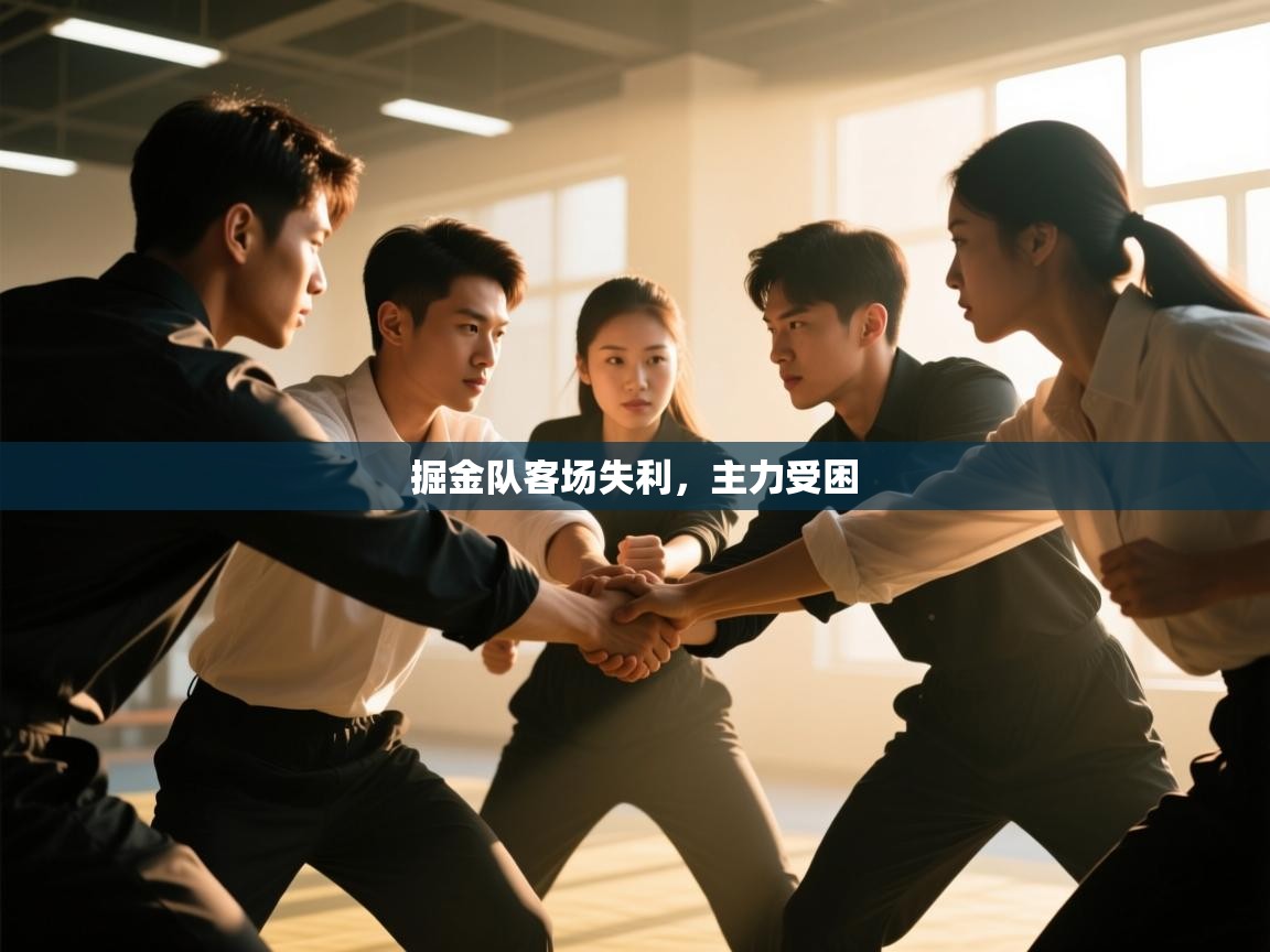 掘金队客场失利，主力受困